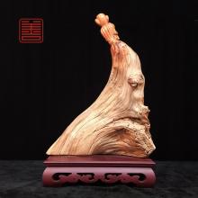 善也堂太行崖柏摆件《花仙子》