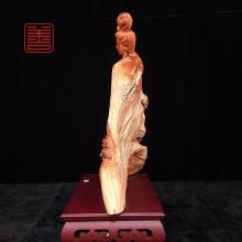 善也堂太行崖柏摆件《花仙子》